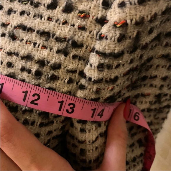 EUC 🥰 French Connection cropped Tweed Blazer US S - Picture 9 of 9